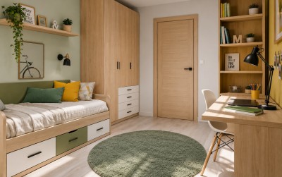 Cómo aprovechar un dormitorio pequeño con un armario o vestidor a medida