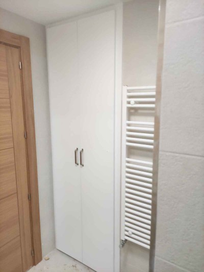 Vestidor abierto blanco