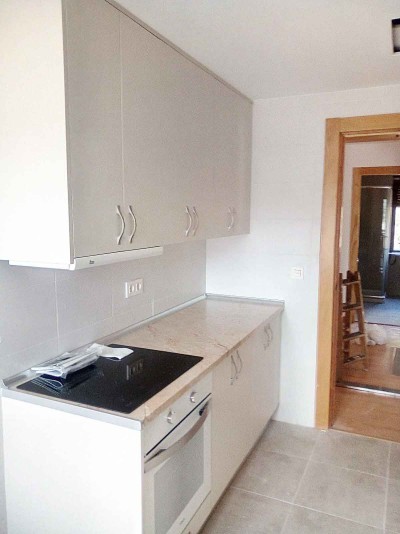 Cocina blanca a medida
