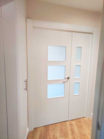 Puerta lacada de diseño