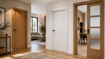 ¿Qué puerta interior elegir? Guía según cada estancia de la vivienda